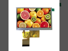 TN 4,3 inch TFT LCD-panelen 6 uur 480x272 punten ST7282 40PIN RGB-interface