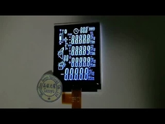Zwart Segment COG LCD VA Display Witte Tekens 2,4 inch LCD Scherm Voor afstandsmeter