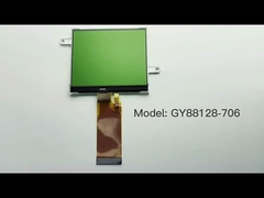 Groen achtergrondlicht COG LCD-scherm Transflectieve STN-segment + grafische 24 pin FPC
