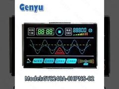 Kleursegmenten Witte achtergrondverlichting VA LCD-scherm 40 PIN Voor medisch apparaat