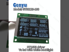 Segmented VA LCD Display Zwart paneel Wit achtergrondlicht HT1623 COB+PIN-module