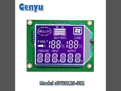 Gesegmenteerd LCD-scherm BTN Negatieve witte cijfers HT1621 Driver PIN Connect