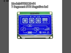 STN Negatief Zeven Segment LCD Display 3,3 V LCD Display met PIN-connector