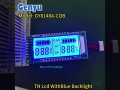 Aanpassing Segment LCD Modules TN 6 cijfers LCD Display Blauw achtergrondlicht
