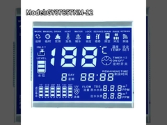 HTN Blauw 8 inch gesegmenteerd aangepast lcd-schermpaneel voor waterdispenser