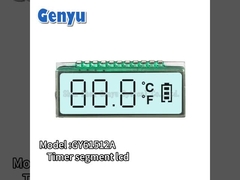 TN Segment Custom LCD-scherm 2 kleuren LED-achterlicht voor temperatuurpistool