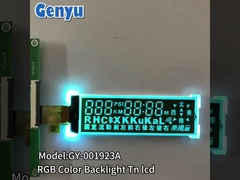 COG Segment LCD Display TN Negatief 20pin FPC RGB Kleur Achtergrondlicht Voor Stopwatch