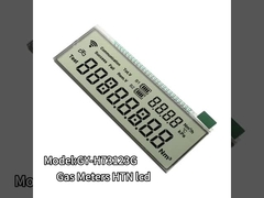 Persoonlijke grootte LCD-display Gasmeters HTN Positief reflectief LCD-scherm 78x30mm