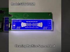 Custom Design LCD Display Screen STN Segment Blauw 30PIN Voor Reinigingsmachine