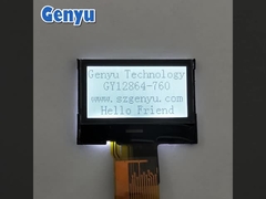 0.96 inch 128x64 Monochroom FSTN LCD Display 15 pin Wit achtergrondlicht SPI Interface