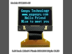 Matrix Type 0,96 inch OLED-scherm 128x64 pixels SSD1306 30pin Soldering FPC