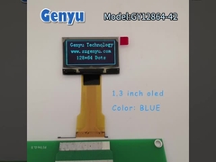Blauw Kleur 1.3 inch OLED Display 128x64 pixels SH1106 30PIN Lang FPC ZIF Type