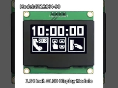 1.54 inch OLED Display Module Wit Kleur 128x64 Pixels SSD1309 I2C Interface