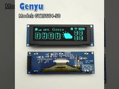 3.12 inch Blauw Kleur 256x64 OLED Display SSD1322 OLED Display SPI Interface