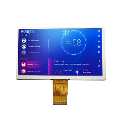 Genyu 7.0 inch TFT LCD Display Module met 800x480 Dots Resolution en Parallel RGB 24-bit Interface