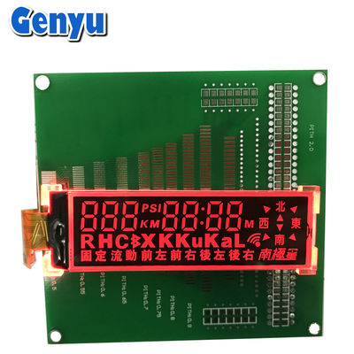 Goede prijs. COG Segment LCD Display TN Negatief 20pin FPC RGB Kleur Achtergrondlicht Voor Stopwatch online