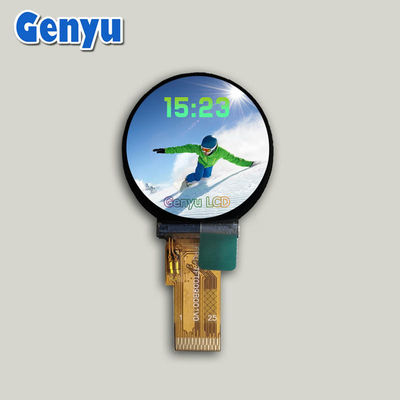 Goede prijs. Kleine grootte 0,9 inch Ronde TFT LCD-scherm 128x128 resolutie SPI-interface online