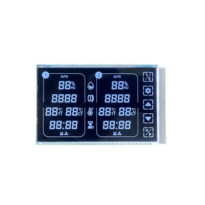 Goede prijs. Gepersonaliseerd Grootte 3.3V VA Touch LCD Screen Segment Display Witte cijfers 78PIN online