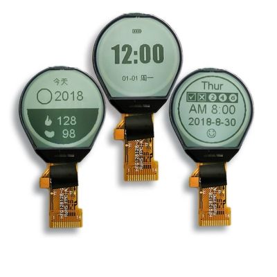 Goede prijs. 1.3inch GY128128-23 Round LCD Module 4-Spi FSTN Custom Monochrome Dot Matrix Clock COG LCD Screen 128x128 Circle Display online