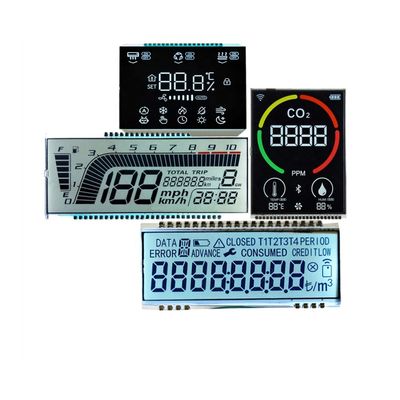 Goede prijs. PIN Connector Customized Monochrome Lcd Screen Digital Speedometer Meter Lcd TN HTN FSTN Positive Segment Display online