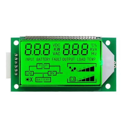 Goede prijs. 69.48 x 36.00 x 8.60 mm Module Size Custom Inverter LCD TN 7-Segment LCD Display with HT1621 Drive IC and Removable Design online