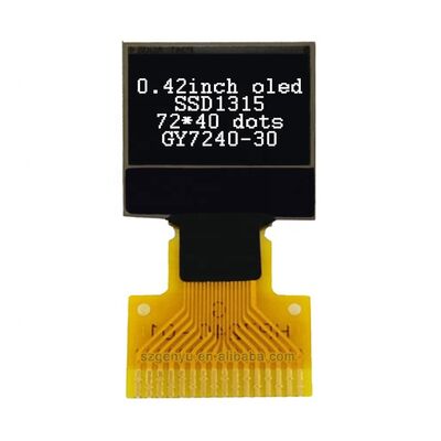 Goede prijs. Micro OLED Display 0,42 inch 72x40 Dot Matrix met I2C/SPI-interface voor Arduino en Smart Devices online