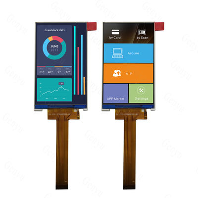 Genyu 3,97 inch 480x800 resolutie IPS TFT LCD-scherm met MIPI-interface en GC9503 driver-IC