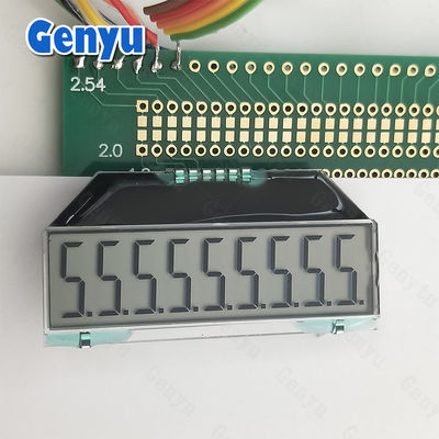 Custom LCD Display TN Segmented COG PIN zonder achtergrondverlichting Voor watermeters