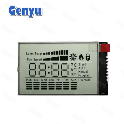 Goede prijs. Gepersonaliseerde afmetingen COG PIN Segmented TN LCD Display Transflectief Geen achtergrondlicht online