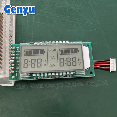Aanpassing Segment LCD Modules TN 6 cijfers LCD Display Blauw achtergrondlicht