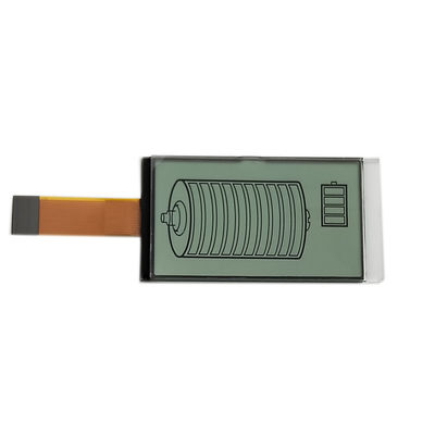 18PIN FPC Connect Custom LCD-scherm TN Gesegmenteerde zwarte tekens