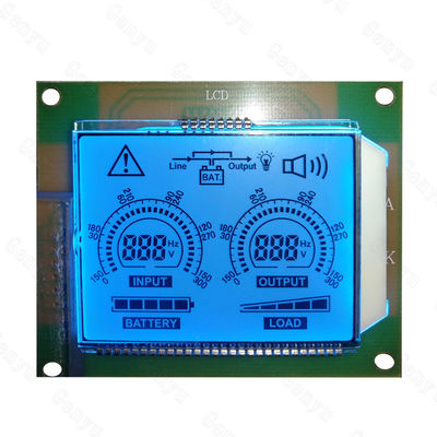 Segment LCD Display TN LCD Display Blauw achtergrondlicht HT1621 COB-module