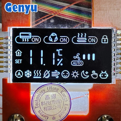 Goede prijs. 2.2 inch VA LCD Display 7 Segment witte cijfers PIN Connect Voor thermostaat online