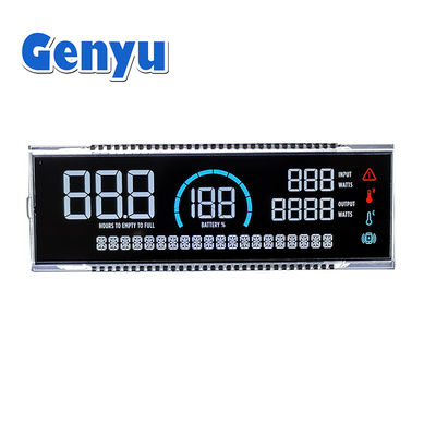 Goede prijs. 4.5 inch VA-type LCD-paneel 7 14 segment LCD-scherm voor draagbare energieopslag online
