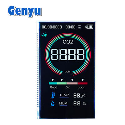 Goede prijs. VA Type 5V LCD-scherm Zwart 4 cijfers Zeven Segment Display 37PIN Voor CO2-detector online