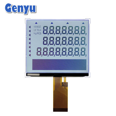 Segment COG LCD-module FSTN 24pin FPC 5,5 inch LCD-scherm voor elektronische schaal