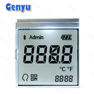 Goede prijs. Custom Segment LCD Display Transflectieve RGB-kleurachtergrondlicht Voor voorhoofdthermometer online