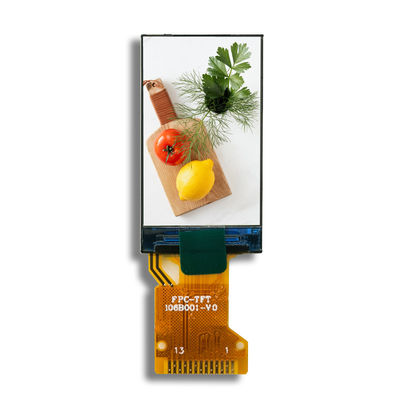 1.06 inch TFT LCD-scherm 96x160 pixels TN Normaal Wit 13pin SPI-interface