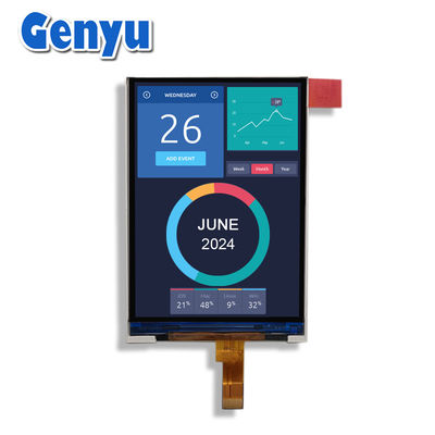 12pin 3,5 inch TFT LCD-scherm 320x480 Resolutie ST7365 SPI-interface