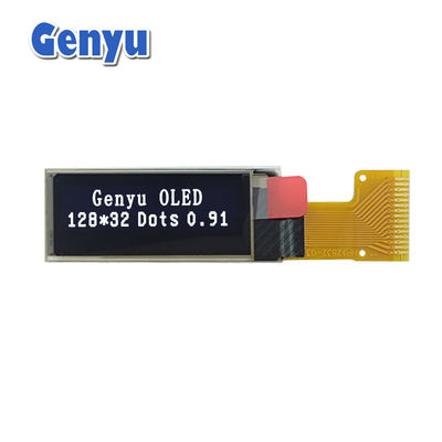 Goede prijs. 0.91 inch OLED-scherm 128x32 resolutie Wit 15 pin FPC SPI-interface online