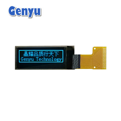 Goede prijs. Blauw 0,91 inch OLED-scherm 128x32 pixels SSD1306 Driver 15pin Soldering FPC online