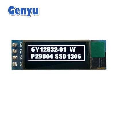 Goede prijs. Witte 0,91 inch OLED Display Module 128x32 Dots SSD1306 4PIN I2C Interface online