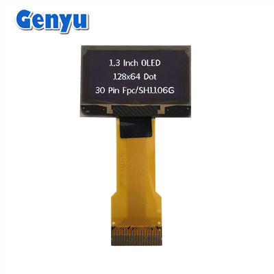 Goede prijs. Witte tekens OLED-scherm 1,3 inch 128x64 stippen SH1106 30PIN FPC-connector online