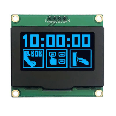 Goede prijs. SSD1309 1,54 inch OLED Screen Blauw Grotere PCB Board 128x64 I2C OLED Display online