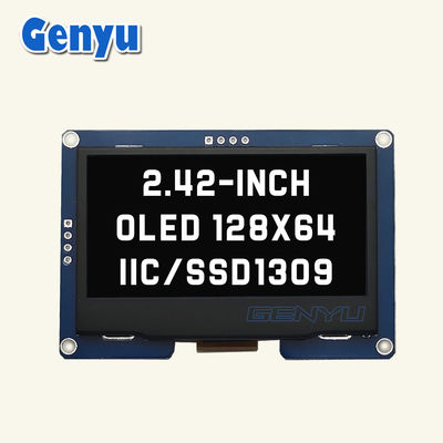 Goede prijs. Monochroom 2,42 inch OLED-scherm 128x64 resolutie SSD1309 I2C-interface online