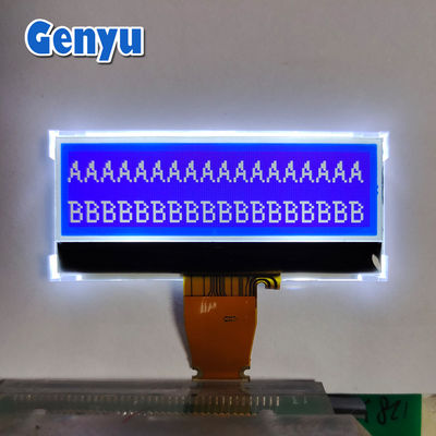 2.18 inch COG Graphic LCD Display 128x64 Dots STN Blauw 10PIN SPI Interface