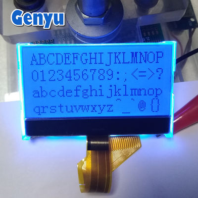 Goede prijs. 2.7 inch 128x64 grafisch LCD-scherm FSTN COG Blauwe achtergrondlicht 3.3V 26PIN FPC online