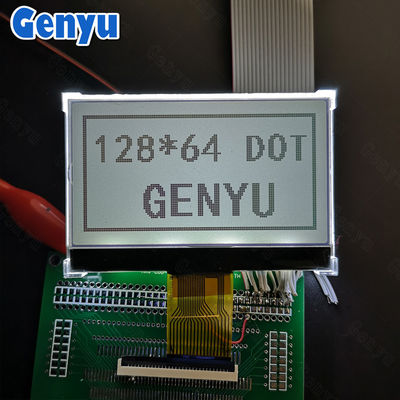 Goede prijs. 2.9 inch 128x64 Grafisch LCD-scherm FSTN Zwart-wit Transflectioneel 18PIN SPI-interface online