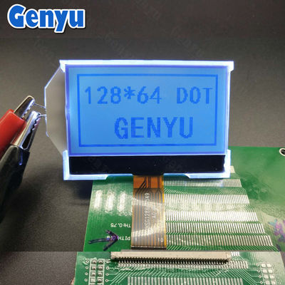 2.15 inch 128x64 LCD display STN Positieve COG+FPC 10PIN SPI Interface