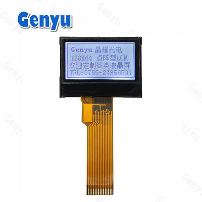 Goede prijs. 0.96 inch 128x64 Monochroom FSTN LCD Display 15 pin Wit achtergrondlicht SPI Interface online